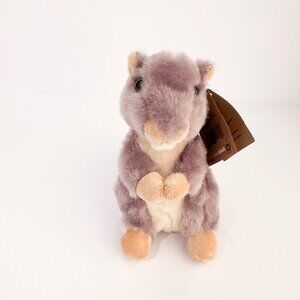 The Petting Zoo squarrel 7in Gray and Tan new with tags